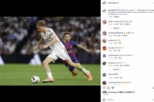 赫伊森社媒晒照：国家德比胜利属于我们，令人难忘的比赛！