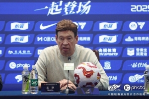 2025华润饮料中超联赛第29轮：上海申花vs深圳新鹏城 赛后发布会