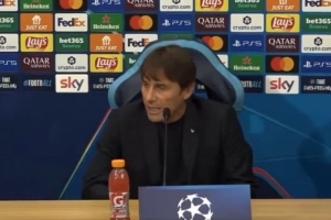 火爆孔蒂发布会：球迷别听外界谣言，只有自己人真心为球队好