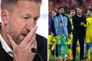 执教瑞典开门黑！波特：1-4瑞士很痛苦，要冷静对待球队的崩盘