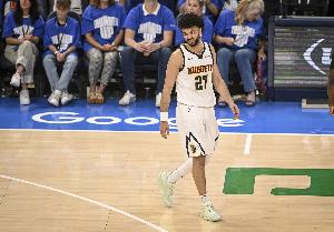 稳定发挥！贾马尔·穆雷半场8中4拿到12分5板1助1断