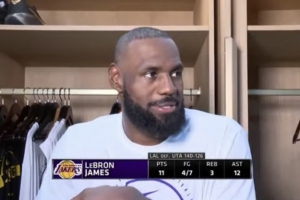 詹姆斯：缺阵期间我埋头苦练同时保持信念 能与队友并肩作战很棒